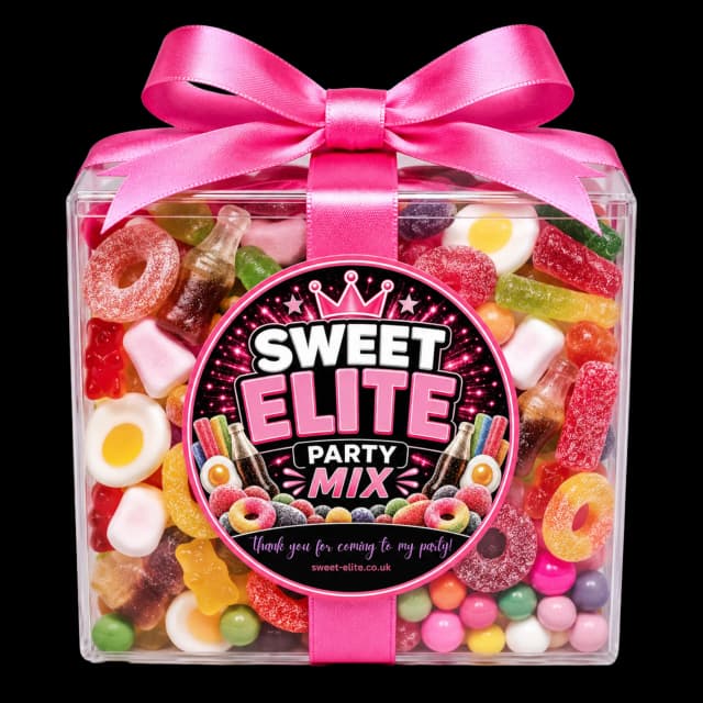 Sweet Elite pink party cube
